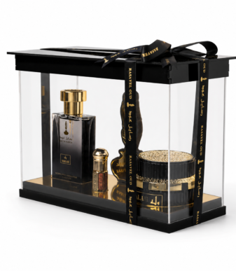 ACRYILIC BOX : 1 Dokhon + 1 Perfume + 1 Musk
